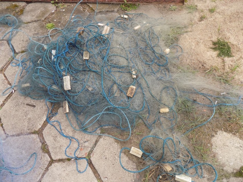 Orzysz. 27-latek ukradł sieci warte tysiące złotych (zdjęcia)