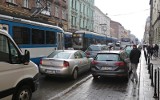 Kraków. Wykolejenie tramwaju na Starowiślnej. Potężne problemy w komunikacji