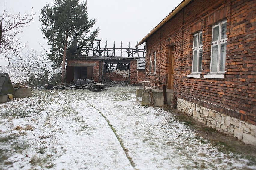 Pożar budynku gospodarczego w Gorzowie