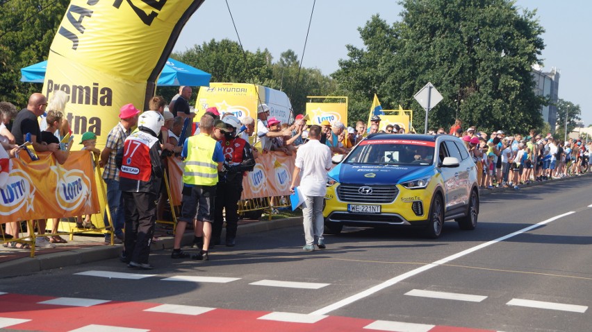 Tour de Pologne 2017 w Jastrzębiu. Kolarze mkną przed siebie