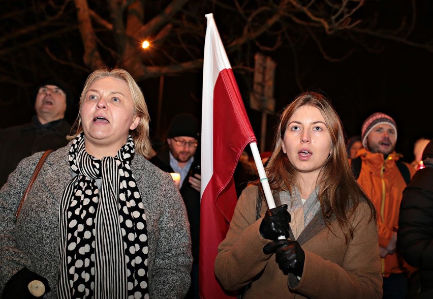 Protest KOD w Krakowie (14.12.2017)