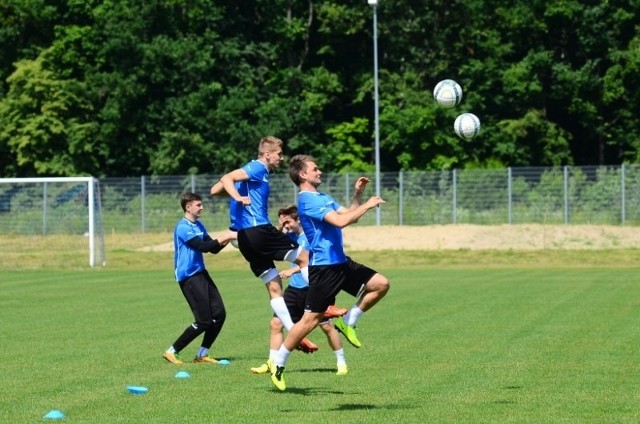 Pierwszy trening Lecha Poznań