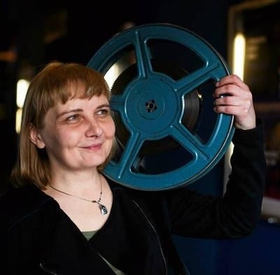 Iwona Nowak, szefowa kina Mikro, któremu poświęciła całe życie FOT. JOANNA URBANIEC