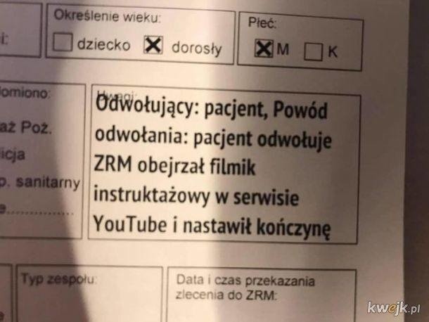 Najbardziej absurdalne teleporady. Zdalne nastawianie złamanej kości, zdjęcia gardła i kaszlanie przez telefon