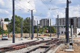 Częstochowa: Budowa pętli tramwajowej na Północy. Powoli widać pierwsze efekty prac. Powstaje m.in. specjalny budynek do obsługi podróżnych