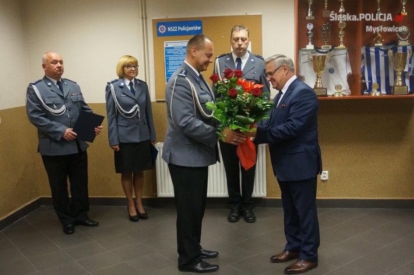 Inspektor Arkadiusz Więcek został komendantem policji w...