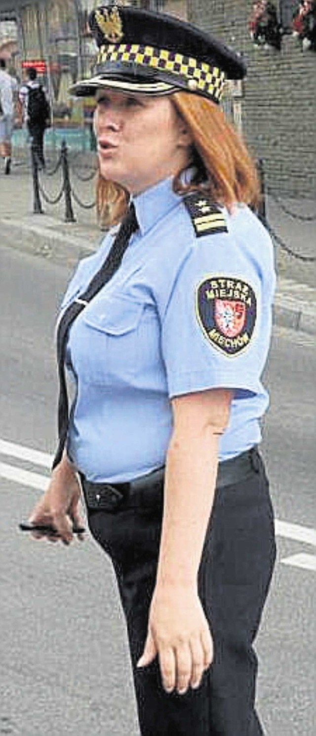 Katarzyna Seweryn, komendant Straży Miejskiej w Miechowie