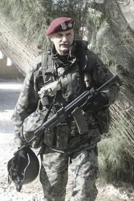 Gen. Włodzimierz Potasiński podczas misji wojskowej w Iraku Fot. archiwum Dowództwa Wojsk Specjalnych