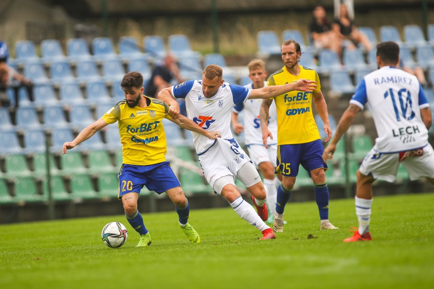 Arka Gdynia wygrała sparing z Lechem Poznań! Cenny triumf nad wyżej notowanym rywalem [9.07.2021] 