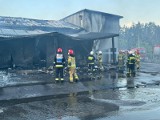 Piekarnia "Pawlak" w Myślachowicach spłonęła doszczętnie. Pożar wybuchł w środku nocy z 16 na 17 maja. Olbrzymie straty