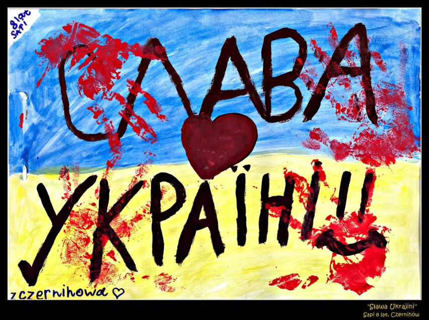 Wystawa prac najmłodszych świadków wojny w Ukrainie. Możesz kupić plakat i pomóc!