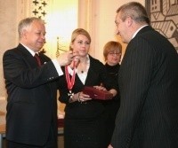 Wiesław Mizerski otrzymał z rąk prezydenta Krzyż Komandorski Orderu Odrodzenia Polski.