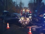 Wypadek na trasie Stryków - Zgierz. Trzy osoby ranne w wypadku na ul. Przyklasztorze