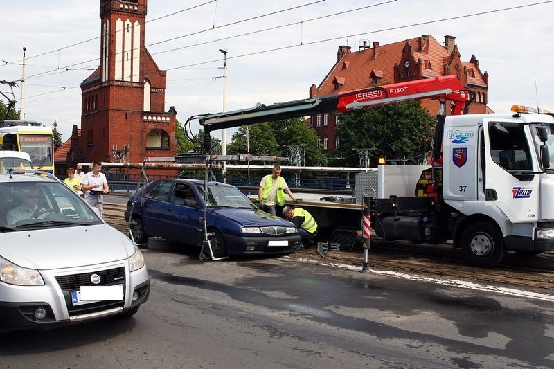 Kolizja na ul. Gdańskiej