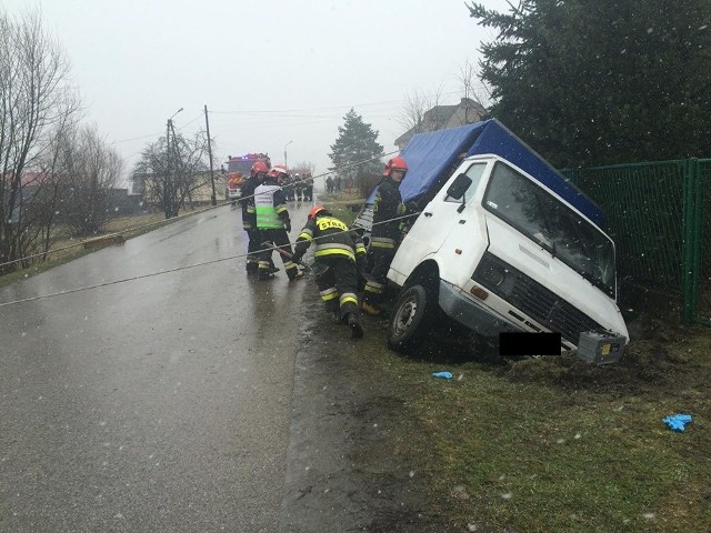 Wypadek w Kozińcu