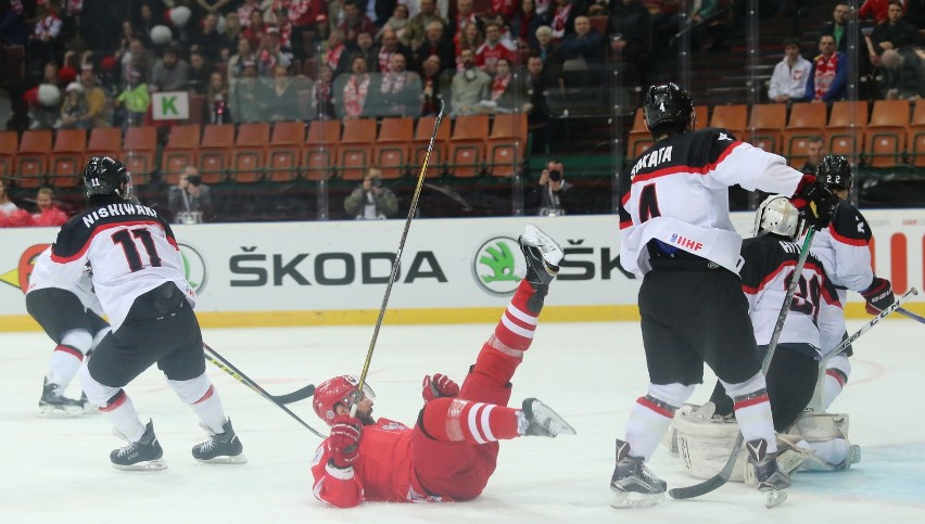 Hokejowe MŚ: Polska - Japonia 10:4