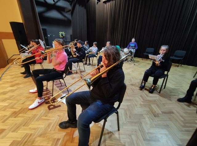 Orkiestra dęta OSP w Hajnówce i Mażoretki Shock Hajnówka nagrodzeni w kategorii "Kreatywna Orkiestra" [ZDJĘCIA, WIDEO]