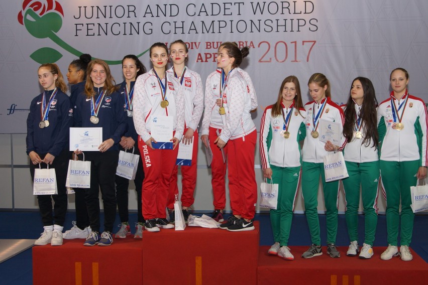 Młodzi szermierze z Wrocławia z medalami MŚ!