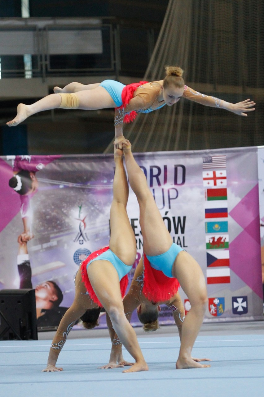 Pucharu Świata w akrobatyce sportowej w Rzeszowie.