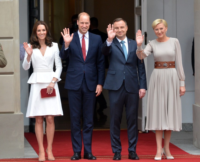 Książę William i Kate Middleton w Polsce [ZDJĘCIA] Gdzie można ich spotkać w Warszawie i Gdańsku?