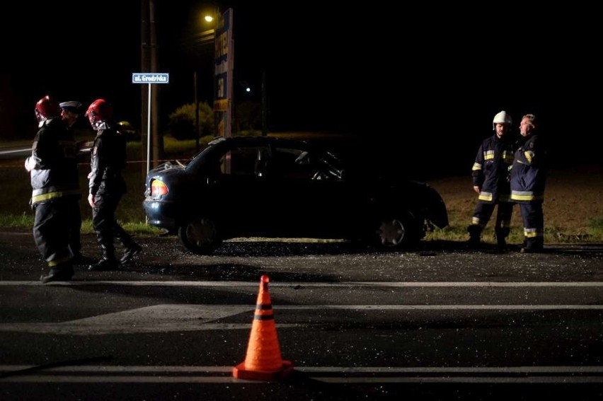 Wypadek na obwodnicy Buku. Osiem osób poszkodowanych