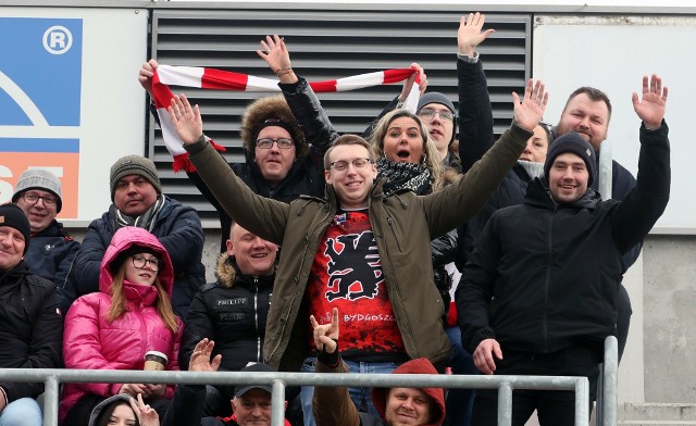 Kibice na Kryterium Asów Polskich Lig Żużlowych w Bydgoszczy - 24.03.2024