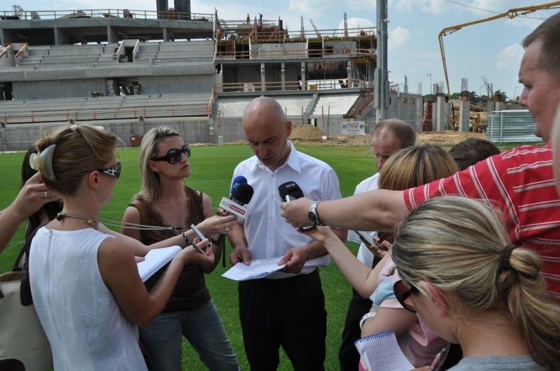 Ogłoszenie decyzji o stadionie w B-stoku