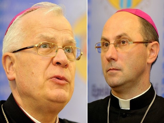 Na zdjęciu abp Józef Michalik i bp Wojciech Polak.