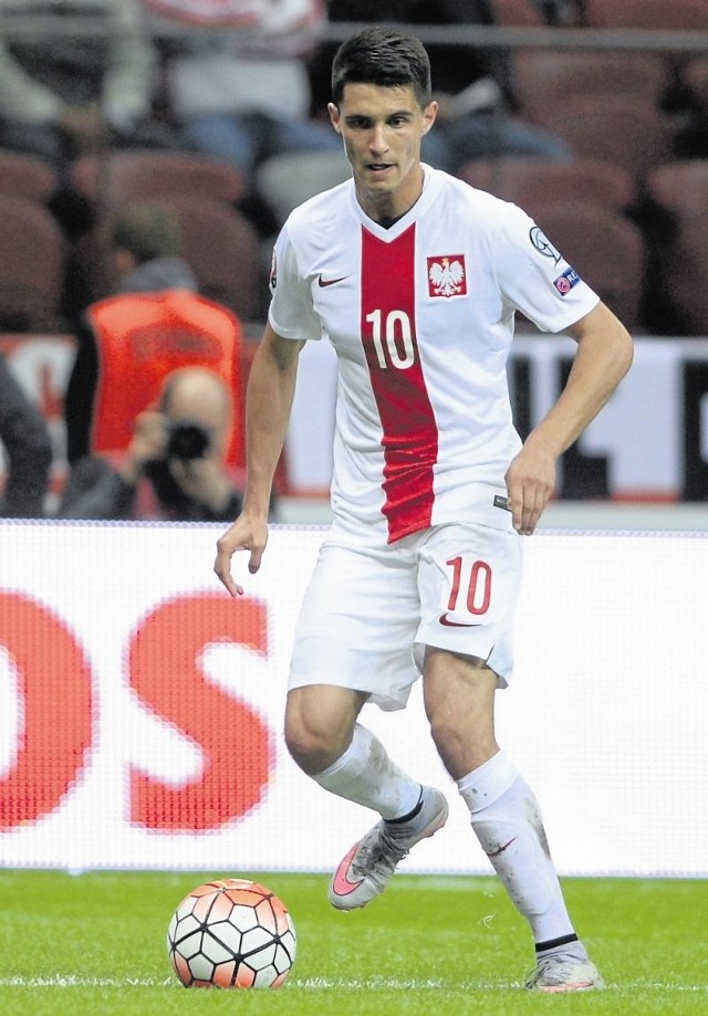 Bartosz Kapustka coraz pewniej czuje się w drużynie narodowej