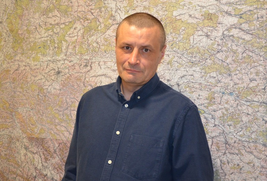 Dr Tomasz Bereza, historyk z Oddziału Instytutu w Rzeszowie.