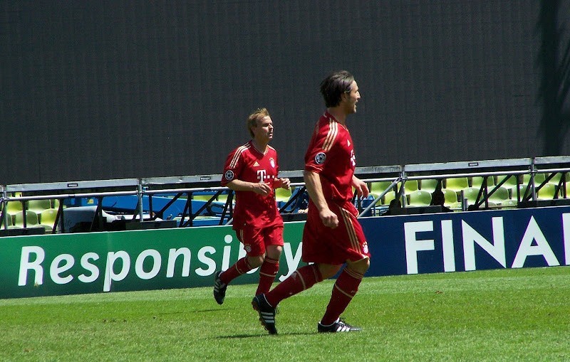 Mecz legend Bayernu i Reszty Świata w Monachium