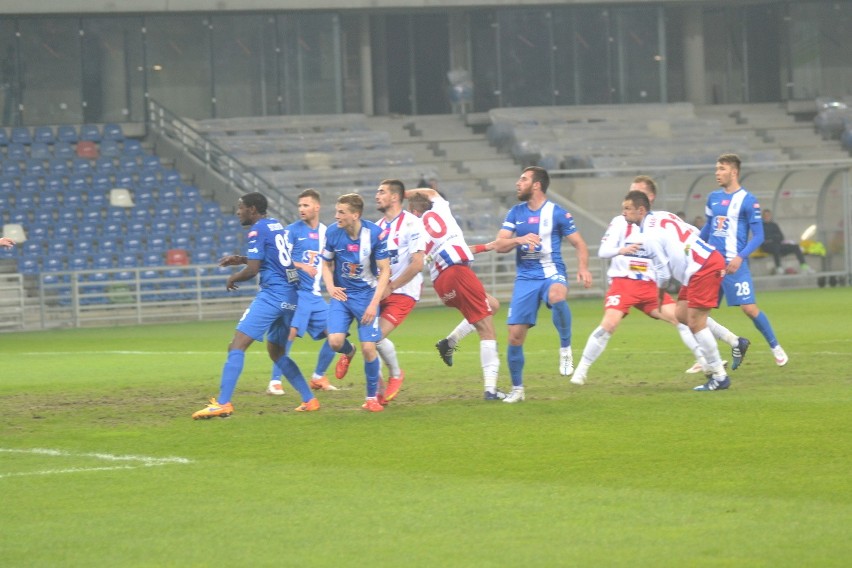 Po porażce z Lechem Poznań 0:2 w ostatniej, 30 kolejce...