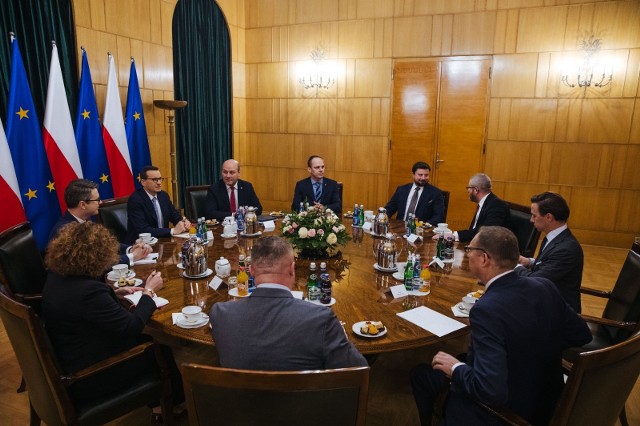 W piątek przedstawiciele Konfederacji spotkali się z premierem Mateuszem Morawieckim