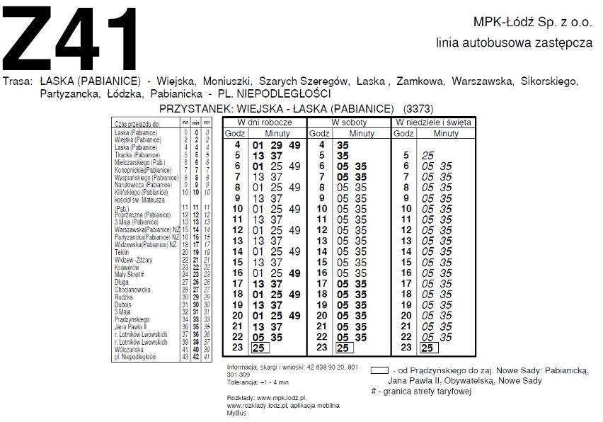 Od marca tramwaj linii 41 przestaje kursować!