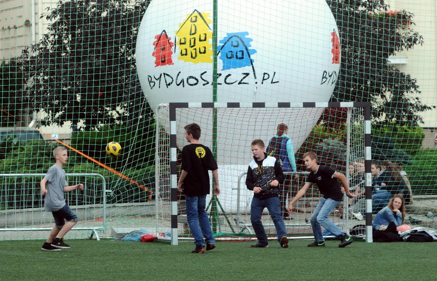 Strefa kibica w Bydgoszczy podczas Euro 2012