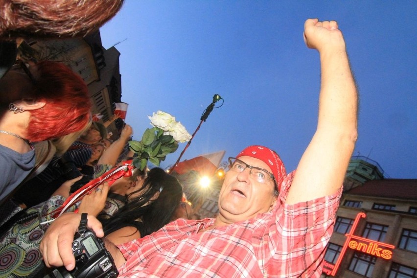 10 tysięcy osób protestowało we Wrocławiu w obronie sądów