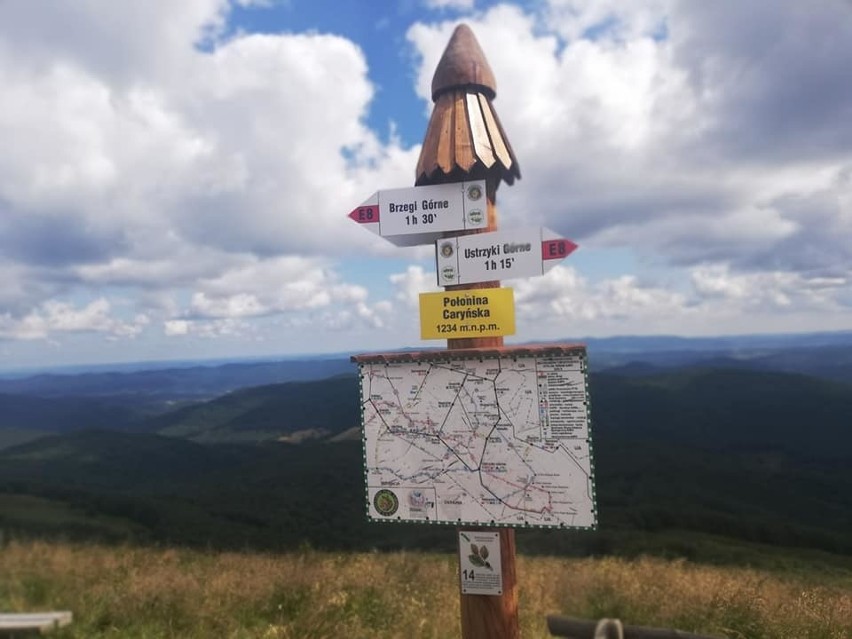 Piękna pogoda na bieszczadzkich szlakach. W weekend...