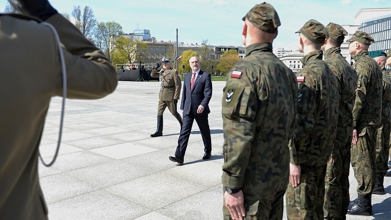 Oficerowie z Wrocławia w Wojsku Obrony Terytorialnej (ZDJĘCIA)
