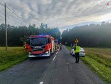 Tragiczny wypadek na drodze. Nie żyje motocyklista, który wczoraj jednośladem uderzył w drzewo