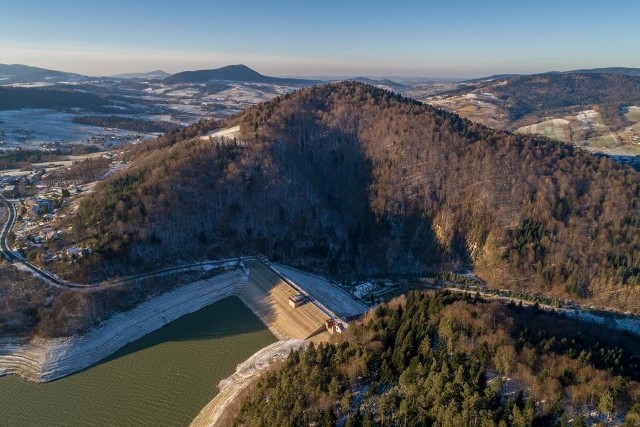 Klimkówka. W zalewie jest siedem razy mniej wody niż normalnie