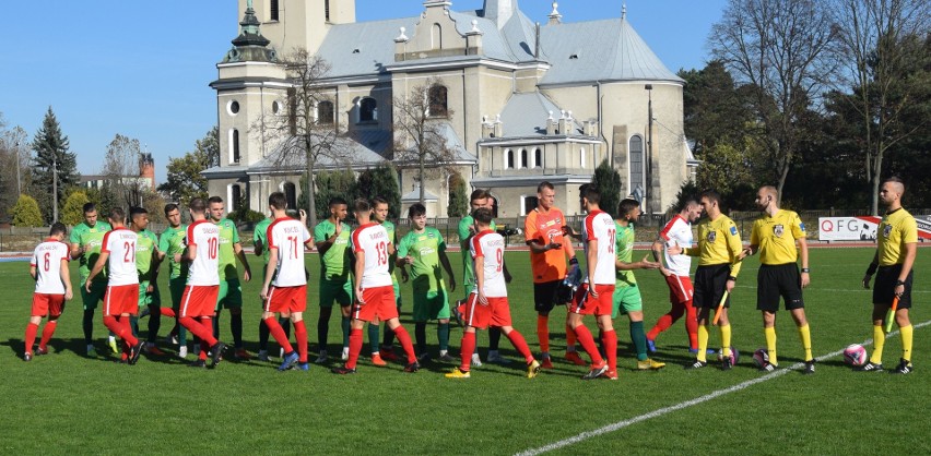 Mazowiecka czwarta liga. Radomiak II Radom - Pilica Białobrzegi 1:0. Gol Patryka Winsztala.