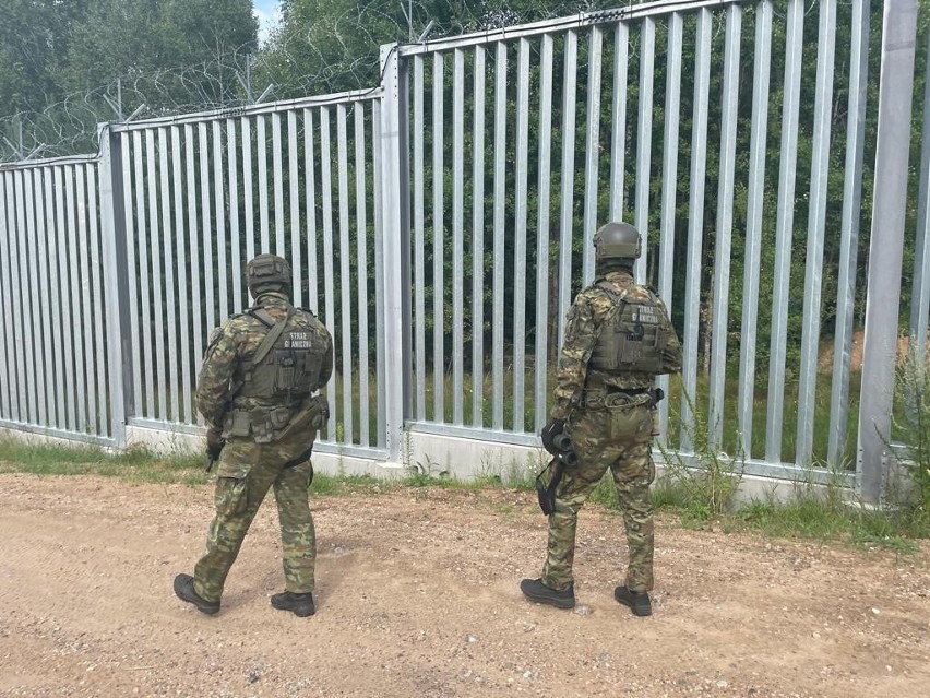 Jak podkreśla wojsko, polska granica z Białorusią nie...