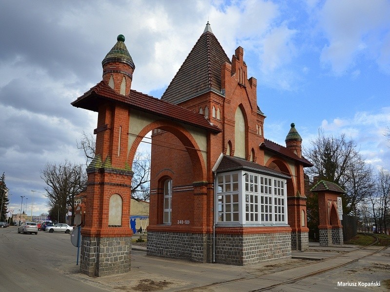 Szczecińska brama z ostatnich lat XIX wieku do dzisiaj...