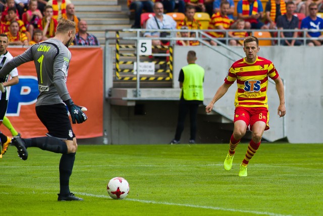 2017-08-06 bialystok ekstraklasa jagiellonia sandecja nowy sacz 4 kolejka fot.wojciech wojtkielewicz/kurier poranny gazeta wspolczesna / polska press