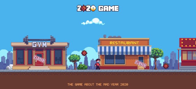 "2020 Game" polega na przetrwaniu 2020 roku i dojściu do 2021, który, jak się okazuje, jest jeszcze... gorszy.