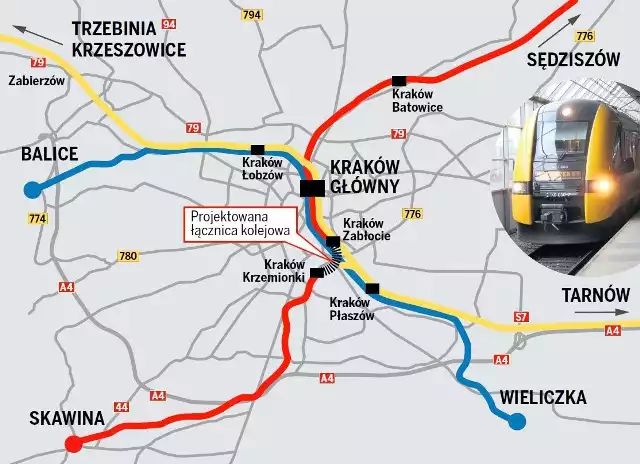 Przez opóźnienia w modernizacji torów pierwsza linia Szybkiej Kolei Aglomeracyjnej będzie otwarta tylko między Wieliczką a Krakowem. By dotrzeć do Zabierzowa i Oświęcimia, trzeba będzie się przesiąść