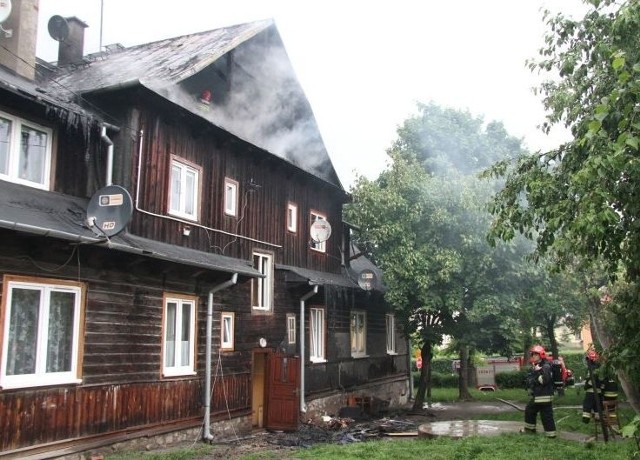 Okazały, drewniany budynek w centrum Kielc udało się uratować.
