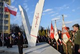 Nowy pomnik Skrzydła Niepodległości w Tychach na 100-lecie Niepodległości ZDJĘCIA