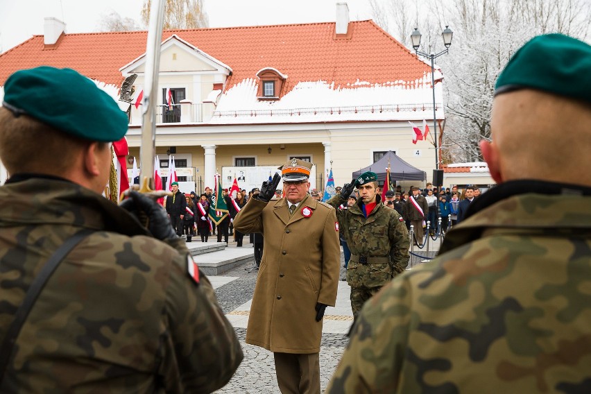 Uroczystości na Rynku Kościuszki w Święto Niepodległości