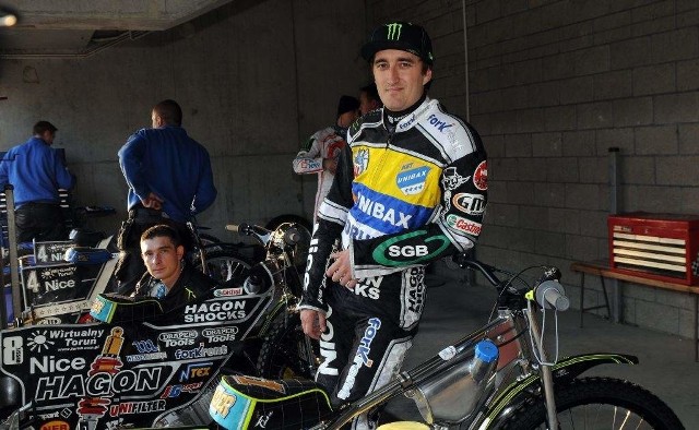 Chris Holder, zawodnik Unibaksu Toruń.